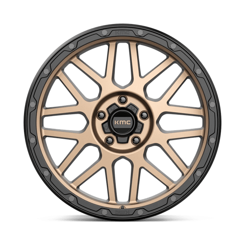 KMC KM535 GRENADE OFF-ROAD Matte Bronze Matte Black Lip 20x9 +18 5x127mm 71.5mm - WheelWiz