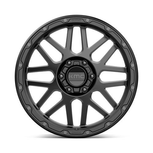KMC KM535 GRENADE OFF-ROAD Matte Black 20x9 +18 6x120mm 66.9mm - WheelWiz