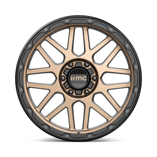 KMC KM535 GRENADE OFF-ROAD Matte Bronze W/ M-black Lip 20x9 +18 6x135mm 87.1mm - Wheelwiz