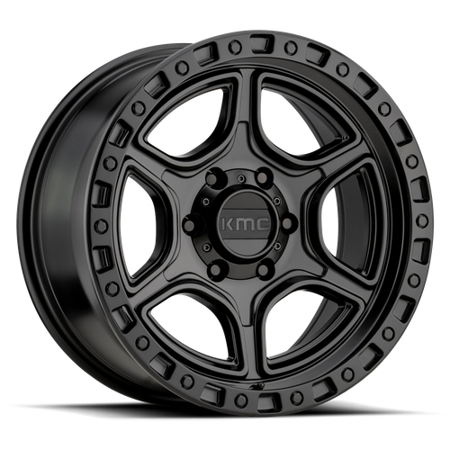 KMC KM539 PORTAL Satin Black 17x8.5 +18 6x139.7mm 106.1mm