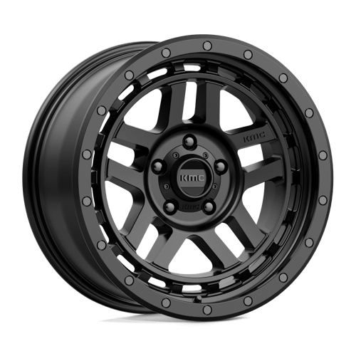 KMC KM540 RECON Satin Black 18x8.5 0 5x127mm 78.1mm - Wheelwiz