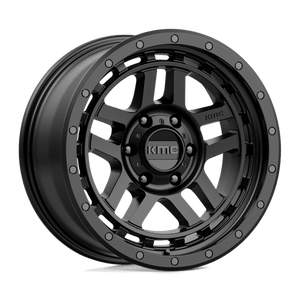 KMC KM540 RECON Satin Black 18x8.5 0 6x139.7mm 106.1mm - Wheelwiz