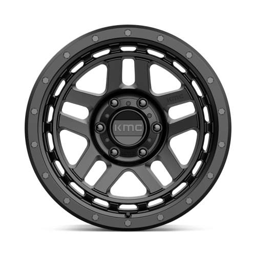 KMC KM540 RECON Satin Black 18x8.5 0 6x139.7mm 106.1mm - Wheelwiz