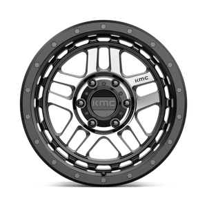 KMC KM540 RECON Satin Black Machined 18x8.5 0 6x135mm 87.1mm - Wheelwiz