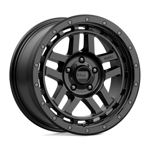 KMC KM540 RECON Satin Black 18x8.5 +18 5x150mm 110.1mm - Wheelwiz