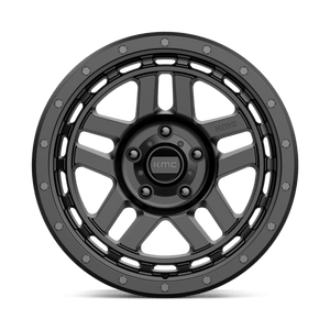 KMC KM540 RECON Satin Black 18x8.5 +18 5x127mm 71.5mm - Wheelwiz