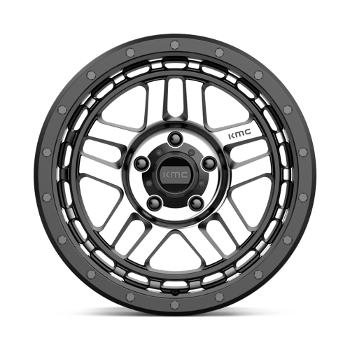 KMC KM540 RECON Satin Black Machined 18x8.5 +18 5x150mm 110.1mm - Wheelwiz