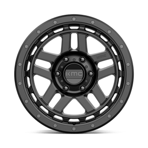 KMC KM540 RECON Satin Black 18x8.5 +18 6x120mm 66.9mm - Wheelwiz