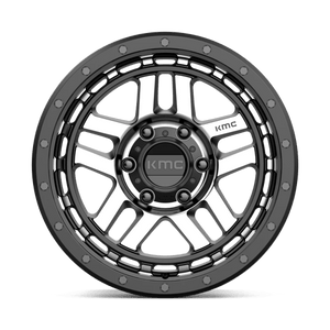 KMC KM540 RECON Satin Black Machined 18x8.5 +18 6x120mm 66.9mm - Wheelwiz