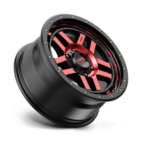 KMC KM540 RECON Gloss Black Machined W/ Rtcc 17x9 -2 6x139.7mm 106.3mm - Wheelwiz