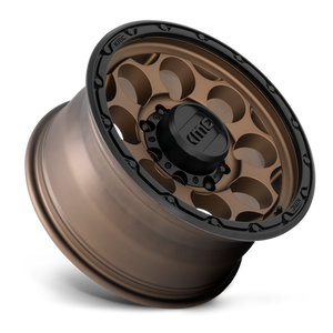 KMC KM541 DIRTY HARRY Matte Bronze W/ Black Lip 17x8.5 0 8x165.1mm 125.1mm