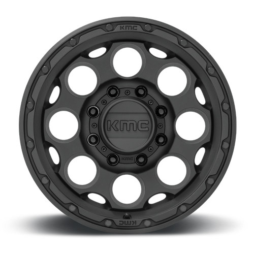 KMC KM541 DIRTY HARRY Textured Black 17x8.5 0 8x165.1mm 125.1mm