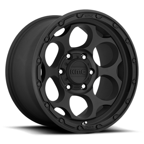 KMC KM541 DIRTY HARRY Textured Black 17x8.5 0 5x127mm 71.5mm
