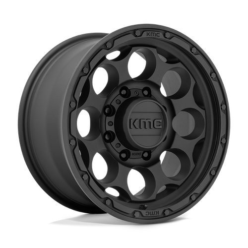 KMC KM541 DIRTY HARRY Textured Black 17x8.5 0 8x180mm 124.2mm