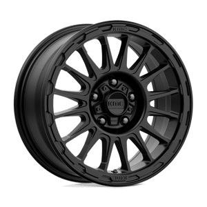 KMC KM542 IMPACT Satin Black 17x8 +20 6x120mm 66.9mm - Wheelwiz