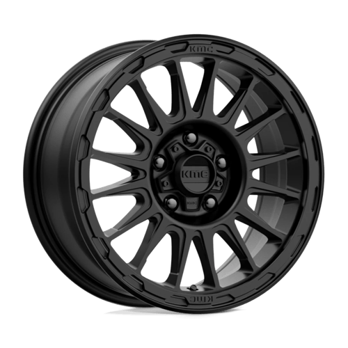 KMC KM542 IMPACT Satin Black 16x7 +30 5x110mm 72.6mm - Wheelwiz