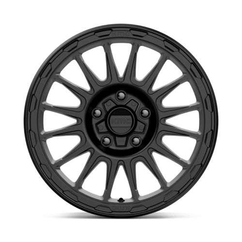 KMC KM542 IMPACT Satin Black 17x8 +20 6x120mm 66.9mm - Wheelwiz