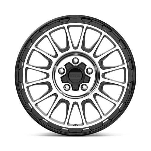キム KMC KM542 IMPACT Satin Black Machined 17x8 +35 5x114.3mm 72.6mm