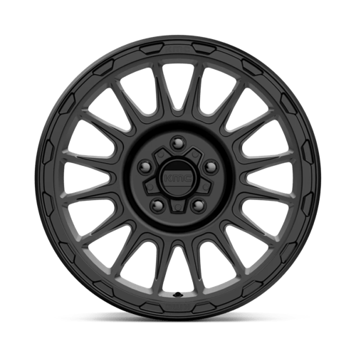 KMC KM542 IMPACT Satin Black 17x8 +35 5x127mm 71.5mm - Wheelwiz