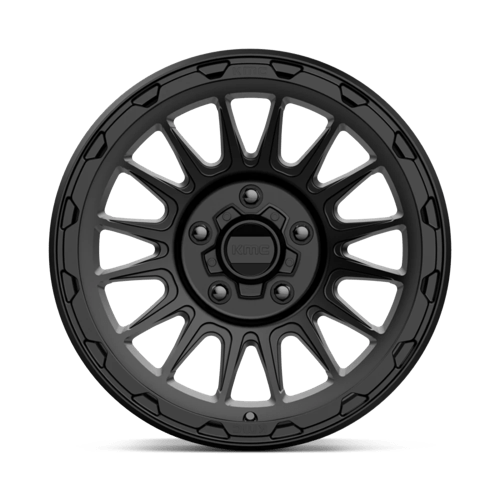 KMC KM542 IMPACT Satin Black 17x8.5 0 5x127mm 71.5mm - Wheelwiz