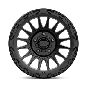 KMC KM542 IMPACT Satin Black 17x8.5 0 5x127mm 71.5mm - Wheelwiz