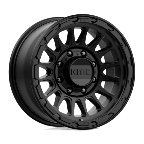 KMC KM542 IMPACT Satin Black 17x8.5 0 8x180mm 124.2mm - Wheelwiz