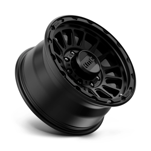 KMC KM542 IMPACT Satin Black 17x8.5 0 8x180mm 124.2mm - Wheelwiz