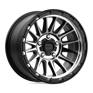 KMC KM542 IMPACT Satin Black Machined 16x7 +30 5x110mm 72.6mm