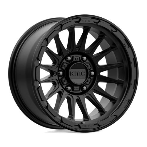 KMC KM542 IMPACT Satin Black 17x9 -12 6x139.7mm 106.1mm - Wheelwiz