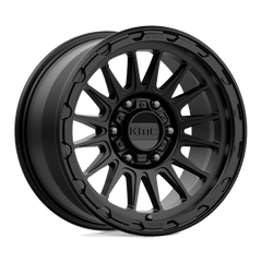 KMC KM542 IMPACT Satin Black 17x9 +18 6x139.7mm 106.1mm | Wheelwiz