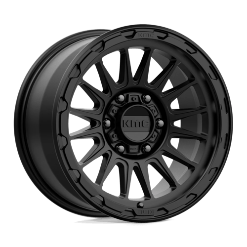 KMC KM542 IMPACT Satin Black 17x9 +18 6x139.7mm 106.1mm - Wheelwiz