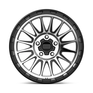 KMC KM542 IMPACT Satin Black Machined 18x9 0 5x127mm 71.5mm - Wheelwiz