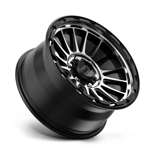 KMC KM542 IMPACT Satin Black Machined 18x9 0 6x139.7mm 106.1mm - Wheelwiz