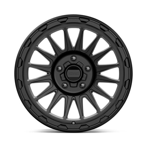 KMC KM542 IMPACT Satin Black 18x9 +18 5x127mm 71.5mm - Wheelwiz