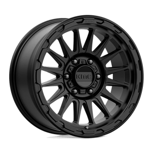 KMC KM542 IMPACT Satin Black 18x9 +18 6x114.3mm 66.1mm - Wheelwiz