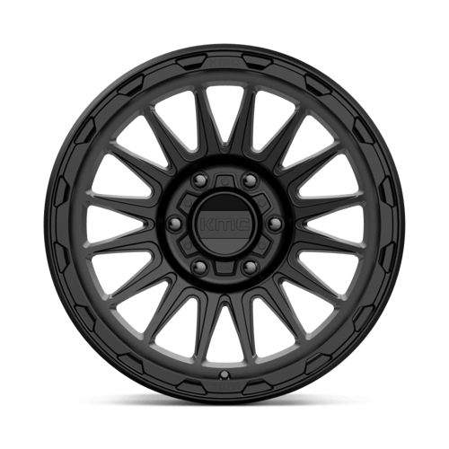 KMC KM542 IMPACT Satin Black 18x9 +18 6x114.3mm 66.1mm - Wheelwiz