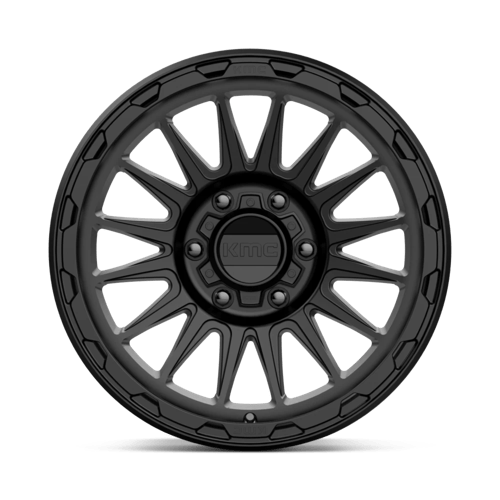 KMC KM542 IMPACT Satin Black 18x9 +18 6x139.7mm 106.1mm - Wheelwiz