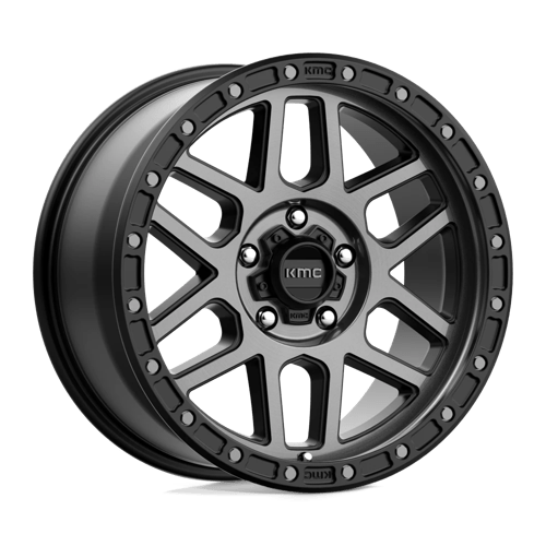 KMC KM544 MESA Satin Black W/ Gray Tint 18x9 +25 5x150mm 110.1mm - Wheelwiz
