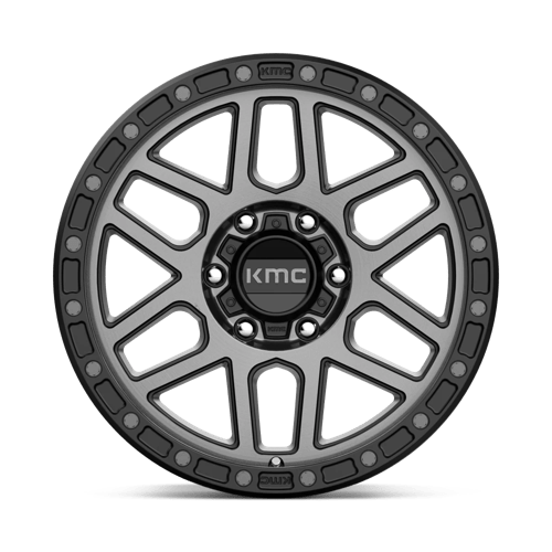 KMC KM544 MESA Satin Black W/ Gray Tint 18x9 +18 6x139.7mm 106.1mm - Wheelwiz