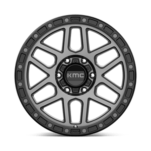 KMC KM544 MESA Satin Black W/ Gray Tint 18x9 +18 6x139.7mm 106.1mm - Wheelwiz