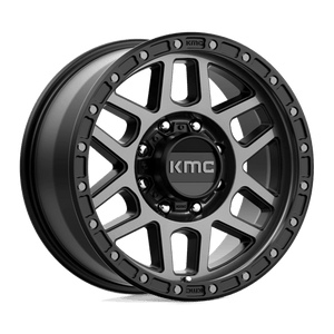 KMC KM544 MESA Satin Black W/ Gray Tint 18x9 +18 8x165.1mm 125.1mm - Wheelwiz