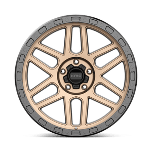 KMC KM544 MESA Matte Bronze W/ Black Lip 20x9 0 5x127mm 71.5mm - Wheelwiz