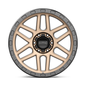 KMC KM544 MESA Matte Bronze W/ Black Lip 20x9 0 6x139.7mm 106.1mm - Wheelwiz