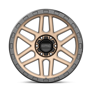 KMC KM544 MESA Matte Bronze W/ Black Lip 20x9 0 6x135mm 87.1mm - Wheelwiz