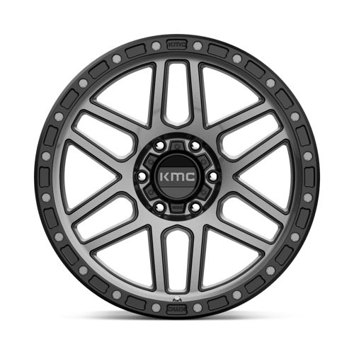 KMC KM544 MESA Satin Black W/ Gray Tint 20x9 0 6x135mm 87.1mm - Wheelwiz