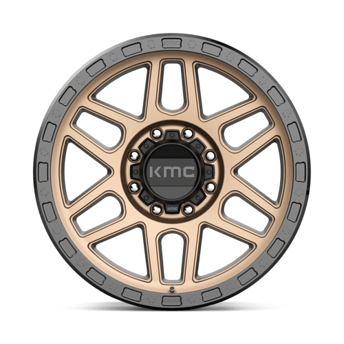 KMC KM544 MESA Matte Bronze W/ Black Lip 20x9 0 8x170mm 125.1mm - Wheelwiz