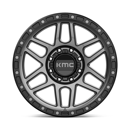 KMC KM544 MESA Satin Black W/ Gray Tint 17x9 -12 8x170mm 125.1mm - Wheelwiz
