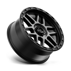 KMC KM544 MESA Satin Black W/ Gray Tint 17x9 -12 5x127mm 71.5mm - Wheelwiz