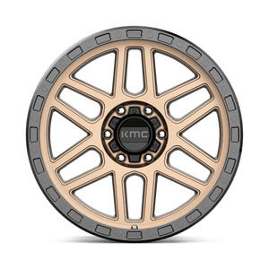 KMC KM544 MESA Matte Bronze W/ Black Lip 20x9 +18 6x135mm 87.1mm - Wheelwiz
