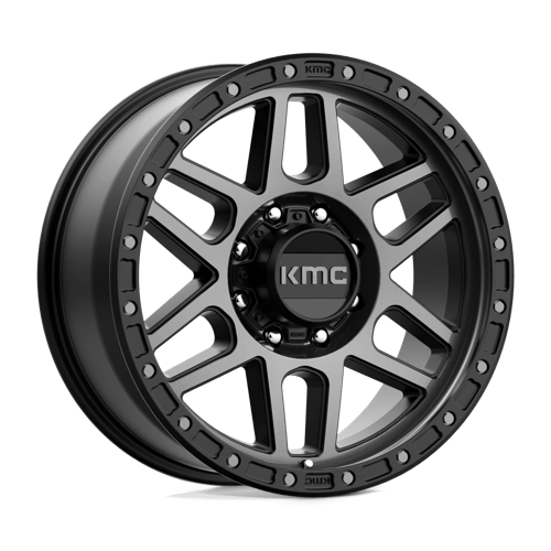 KMC KM544 MESA Satin Black W/ Gray Tint 20x9 +18 8x170mm 125.1mm - Wheelwiz